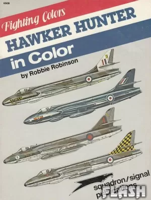 FIGHTING COLORS HAWKER HUNTER IN COLOR
