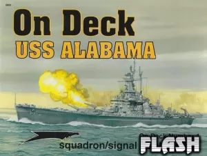 USS ALABAMA ON DECK