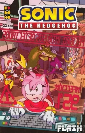 SONIC : THE HEDHEGOG NÚM 22