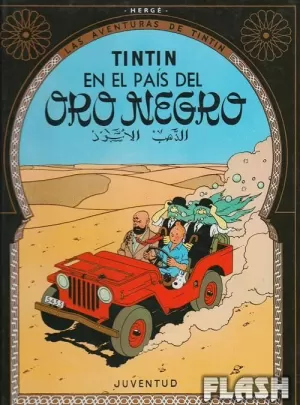 TINTIN EN EL PAIS ORO NEGRO