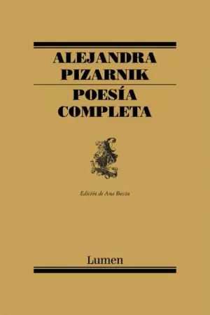 POESIA COMPLETA ALEJANDRA PIZARNIK