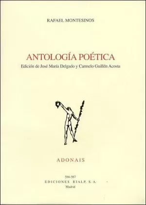 ANTOLOGIA POETICA RAFAEL MONTESINOS