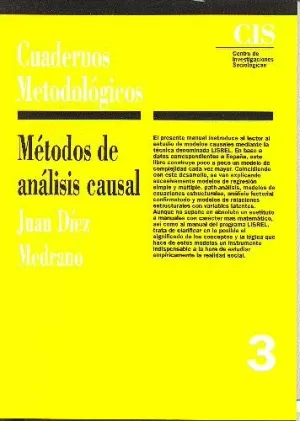 CUADERNOS MET.N-3 METODOS ANAL