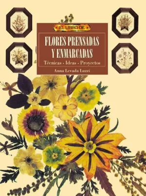 FLORES PRENSADAS ENMARCADAS EL LIBRO DE DRAC