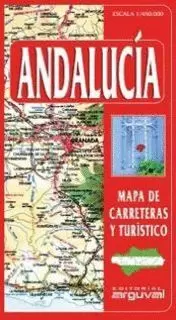 MAPA CARRETERAS TURISTICO ANDALUCIA