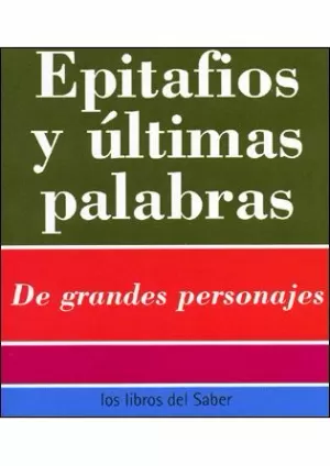 EPITAFIOS Y ULTIMAS PALABRAS 230